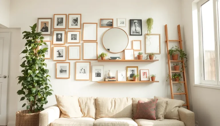 Comment décorer un grand mur de salon : 8 idées déco qui habillent les murs vides