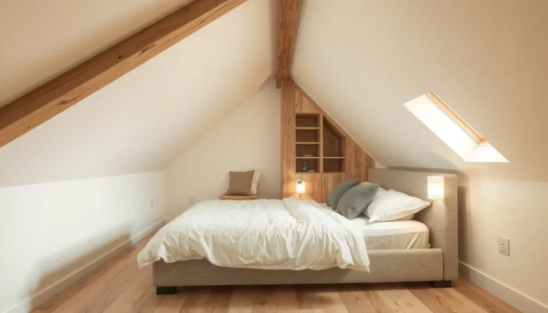 Tête de lit sous combles : aménager une chambre mansardée fonctionnelle et cosy